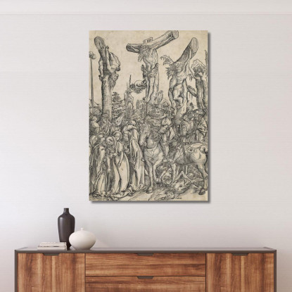 Crocifissione Lucas Cranach the Elder lce14 quadro stampato su tela