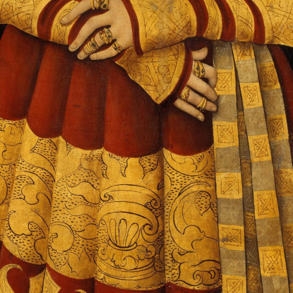 Duchessa Caterina Di Meclemburgo Lucas Cranach the Elder lce16 quadro stampato su tela