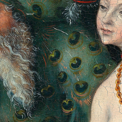 Il Giudizio Di Paride Lucas Cranach the Elder lce21 quadro stampato su tela