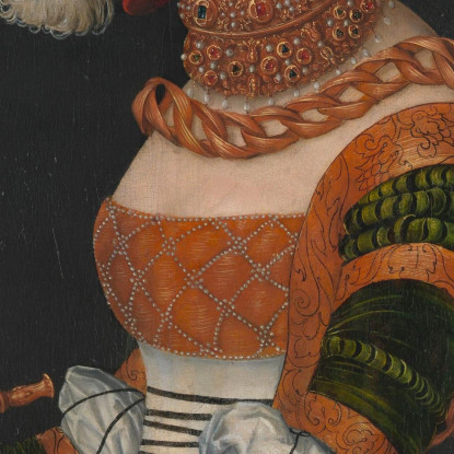 Giuditta Con La Testa Di Oloferne Lucas Cranach the Elder lce23 quadro stampato su tela