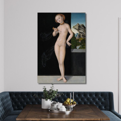 Lucrezia Lucas Cranach the Elder lce30 quadro stampato su tela