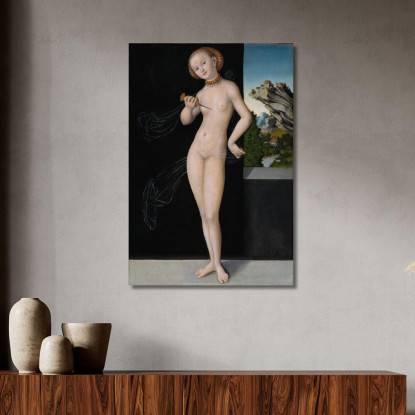 Lucrezia Lucas Cranach the Elder lce30 quadro stampato su tela