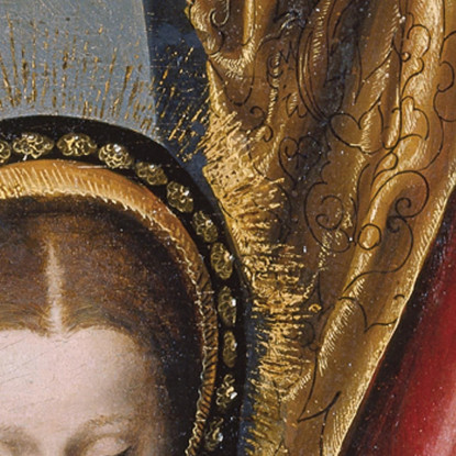 Maria Cleofa E Alfeo Con Le Fattezze Di Federico Il Saggio Con Due Dei Loro Figli Lucas Cranach the Elder lce37 quadro stampato