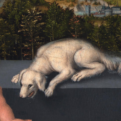 Malinconia Lucas Cranach the Elder lce39 quadro stampato su tela