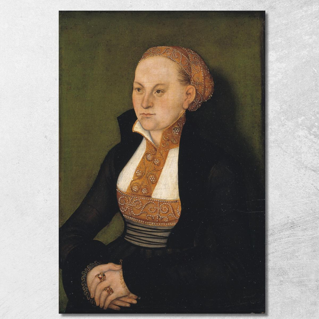 Ritratto Di Una Dama Lucas Cranach the Elder lce41 quadro stampato su tela