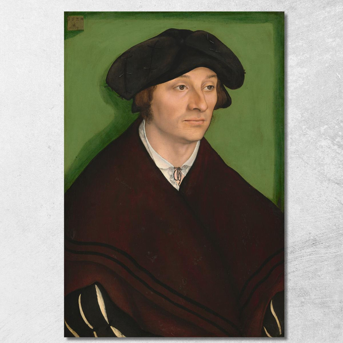 Ritratto Di Un Uomo Lucas Cranach the Elder lce44 quadro stampato su tela