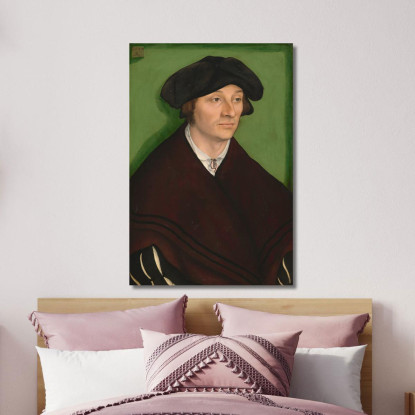 Ritratto Di Un Uomo Lucas Cranach the Elder lce44 quadro stampato su tela