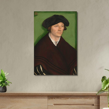 Ritratto Di Un Uomo Lucas Cranach the Elder lce44 quadro stampato su tela