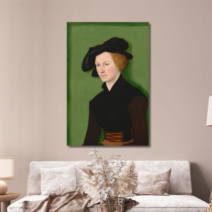 Ritratto Di Una Donna Lucas Cranach the Elder lce45 quadro stampato su tela