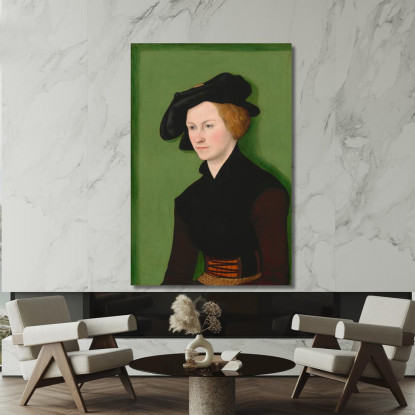 Ritratto Di Una Donna Lucas Cranach the Elder lce45 quadro stampato su tela