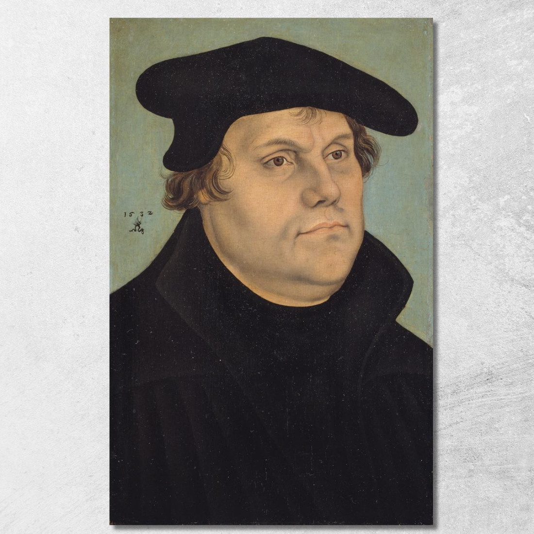 Ritratto Di Martin Lutero Lucas Cranach the Elder lce51 quadro stampato su tela