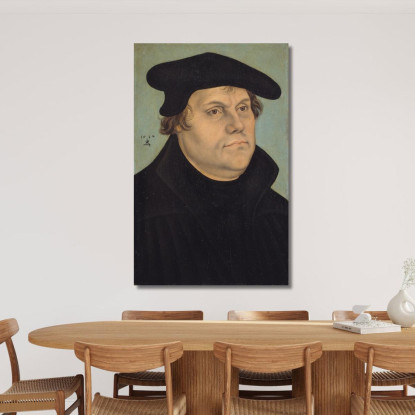 Ritratto Di Martin Lutero Lucas Cranach the Elder lce51 quadro stampato su tela