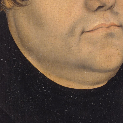 Ritratto Di Martin Lutero Lucas Cranach the Elder lce51 quadro stampato su tela