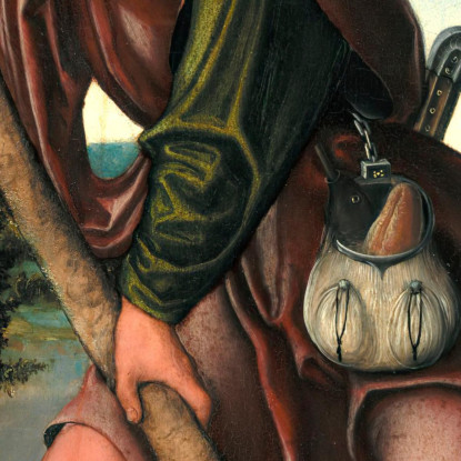 San Cristoforo Lucas Cranach the Elder lce58 quadro stampato su tela