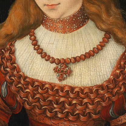 Sibilla Di Cleves Lucas Cranach the Elder lce60 quadro stampato su tela