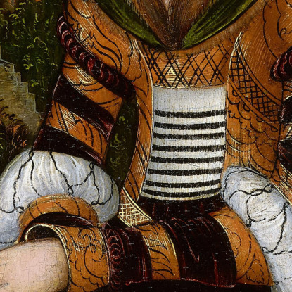 La Maddalena Lucas Cranach the Elder lce80 quadro stampato su tela