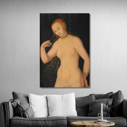 Venere 2 Lucas Cranach the Elder lce88 quadro stampato su tela