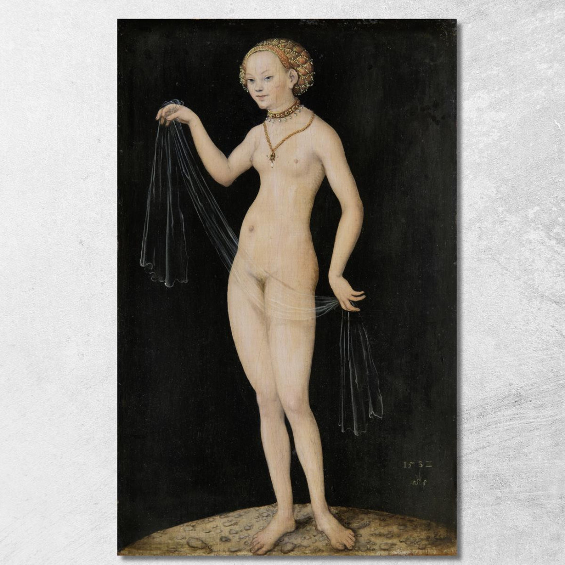 Venere Lucas Cranach the Elder lce92 quadro stampato su tela