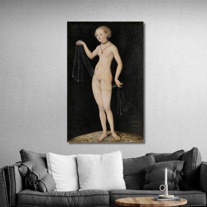 Venere Lucas Cranach the Elder lce92 quadro stampato su tela