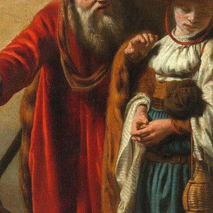 Abramo Che Scaccia Agar E Ismaele Nicolaes Maes nma2 quadro stampato su tela