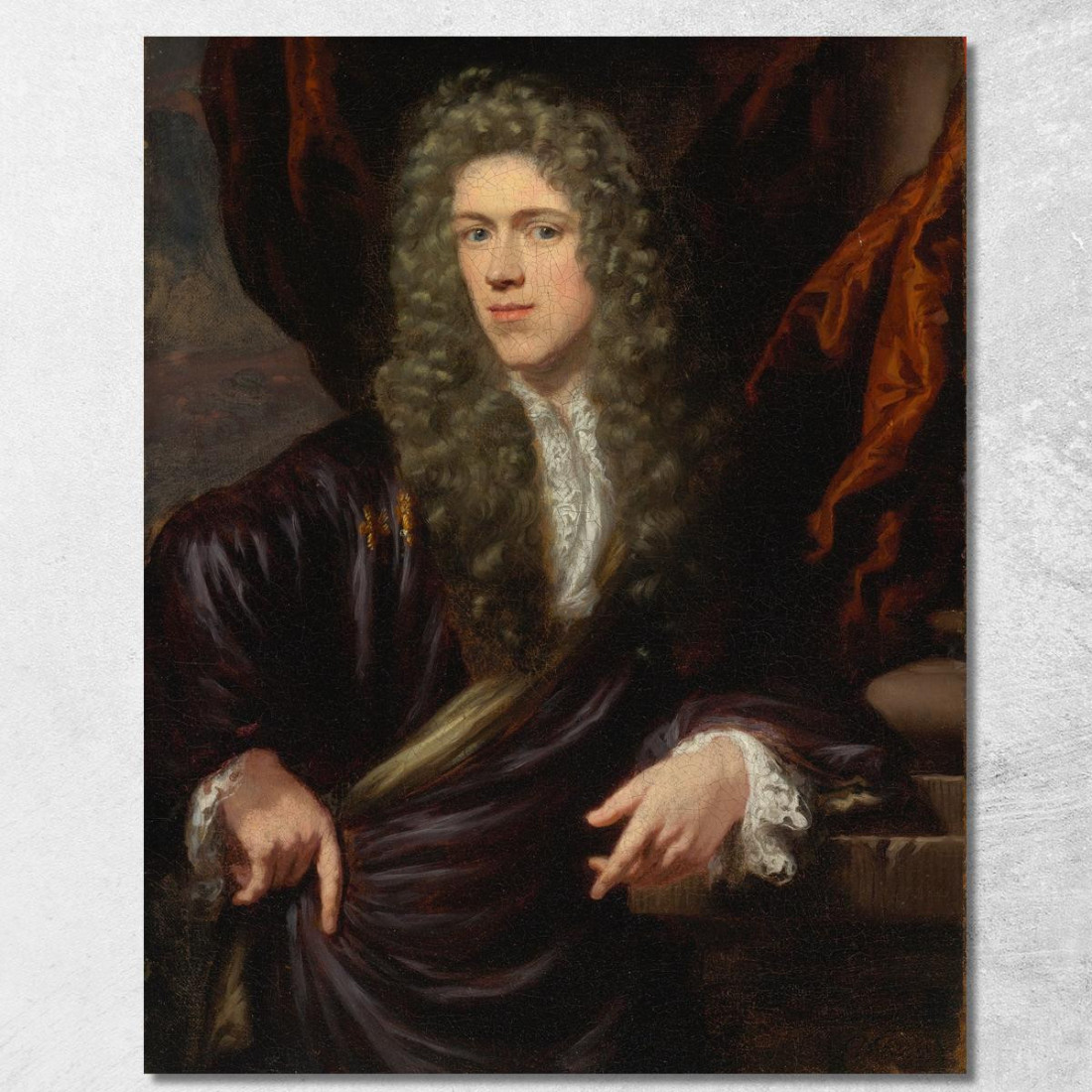 Ritratto Di Un Gentiluomo 2 Nicolaes Maes nma11 quadro stampato su tela