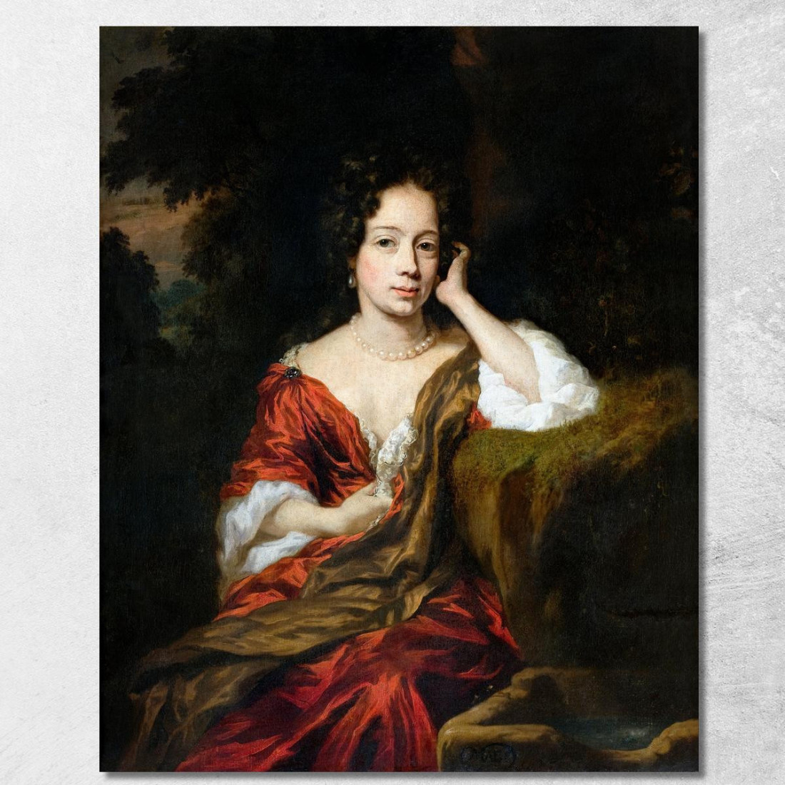 Ritratto Di Una Donna 3 Nicolaes Maes nma24 quadro stampato su tela