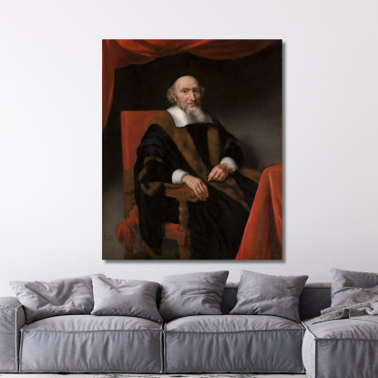 Ritratto Di Jacob Trip Nicolaes Maes nma28 quadro stampato su tela