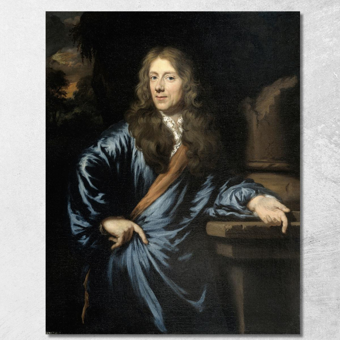 Ritratto Di Willem Pottey Avvocato E Contabile Generale Di Flushing Nicolaes Maes nma33 quadro stampato su tela