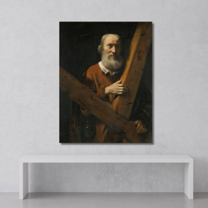 San Andrea Nicolaes Maes nma34 quadro stampato su tela