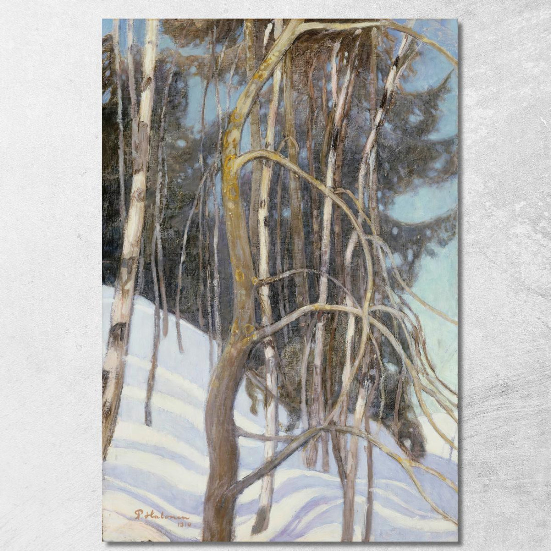 Giorno Di Marzo Pekka Halonen phl4 quadro stampato su tela