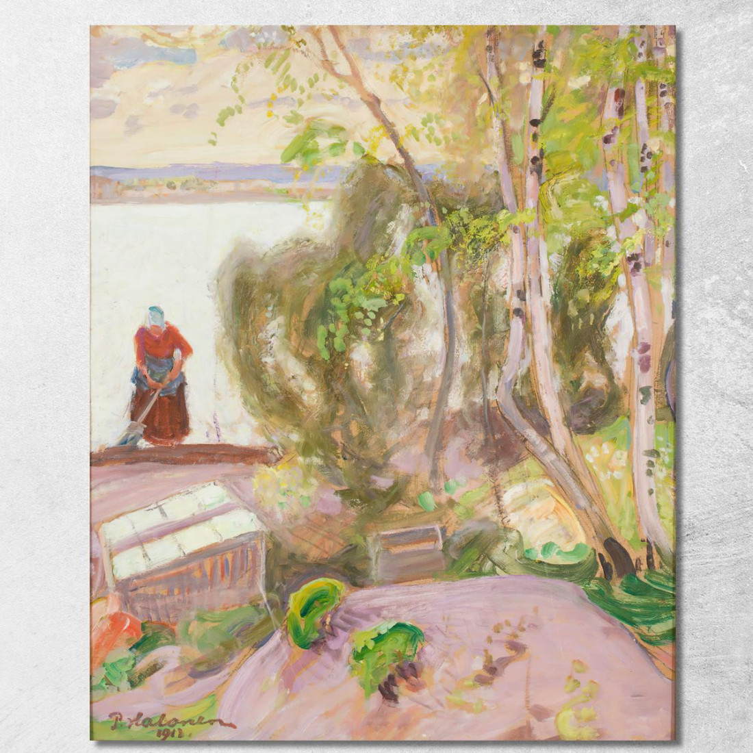 Dal Giardino Pekka Halonen phl7 quadro stampato su tela