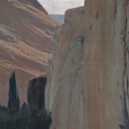 Case Sospese Di Cuenca Santiago Rusiñol srs8 quadro stampato su tela