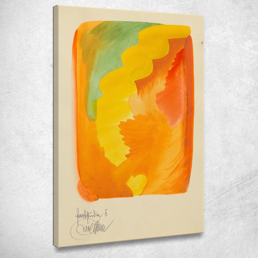Studi Sul Colore 10 Fogli V Karl Wiener kwn181 quadro stampato su tela
