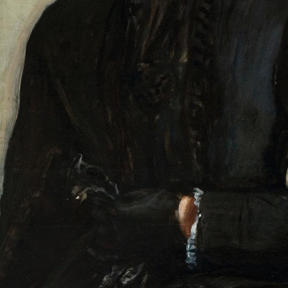 Il Piccolo Contributo Della Vedova Sir John Everett Millais jem2 quadro stampato su tela