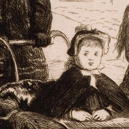 Andando Al Parco Sir John Everett Millais jem11 quadro stampato su tela