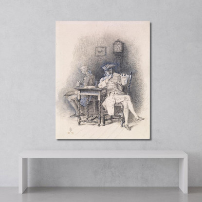 Barry Lyndon Di Thackeray – Le Lettere Intercettate Sir John Everett Millais jem42 quadro stampato su tela
