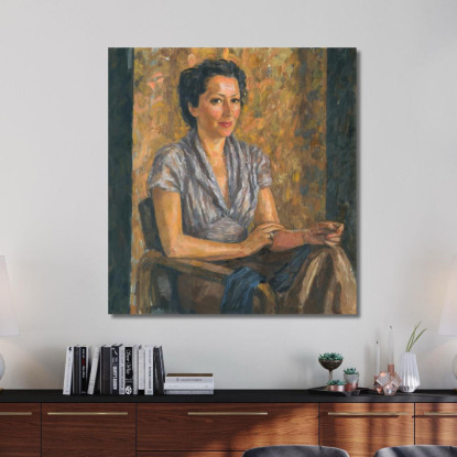 Frauke Lauterbach Walther Gamerith wgm9 quadro stampato su tela