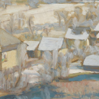 Unterbuchberg In Inverno Ii Walther Gamerith wgm25 quadro stampato su tela