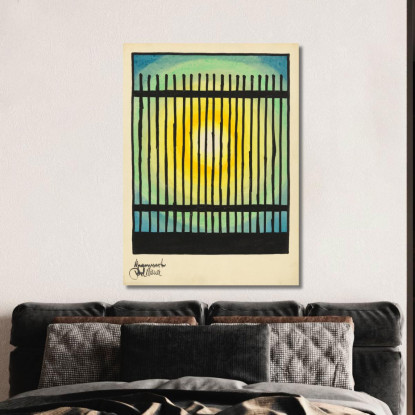 Presente Karl Wiener kwn208 quadro stampato su tela