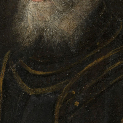 Ritratto Di Un Ammiraglio Veneziano Jacopo Tintoretto jtn25 quadro stampato su tela