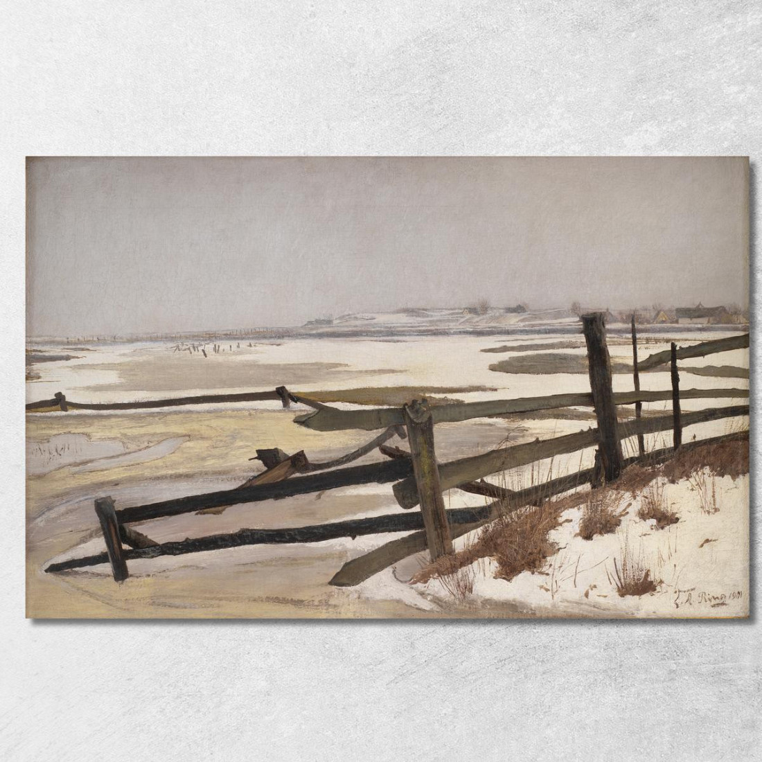 Disgelo Laurits Andersen Ring lar31 quadro stampato su tela