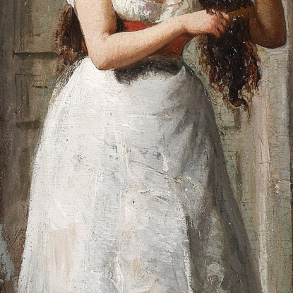 Alla Toeletta Victor Gabriel Gilbert vgg6 quadro stampato su tela