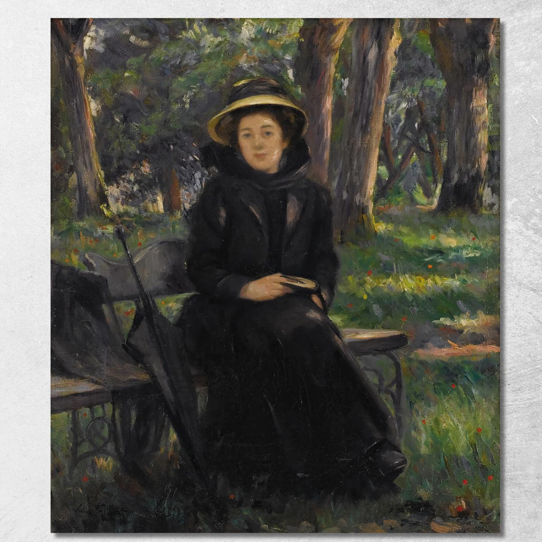 Il Grande Riposo Domenicale Mrs. Victor Gilbert Victor Gabriel Gilbert vgg20 quadro stampato su tela