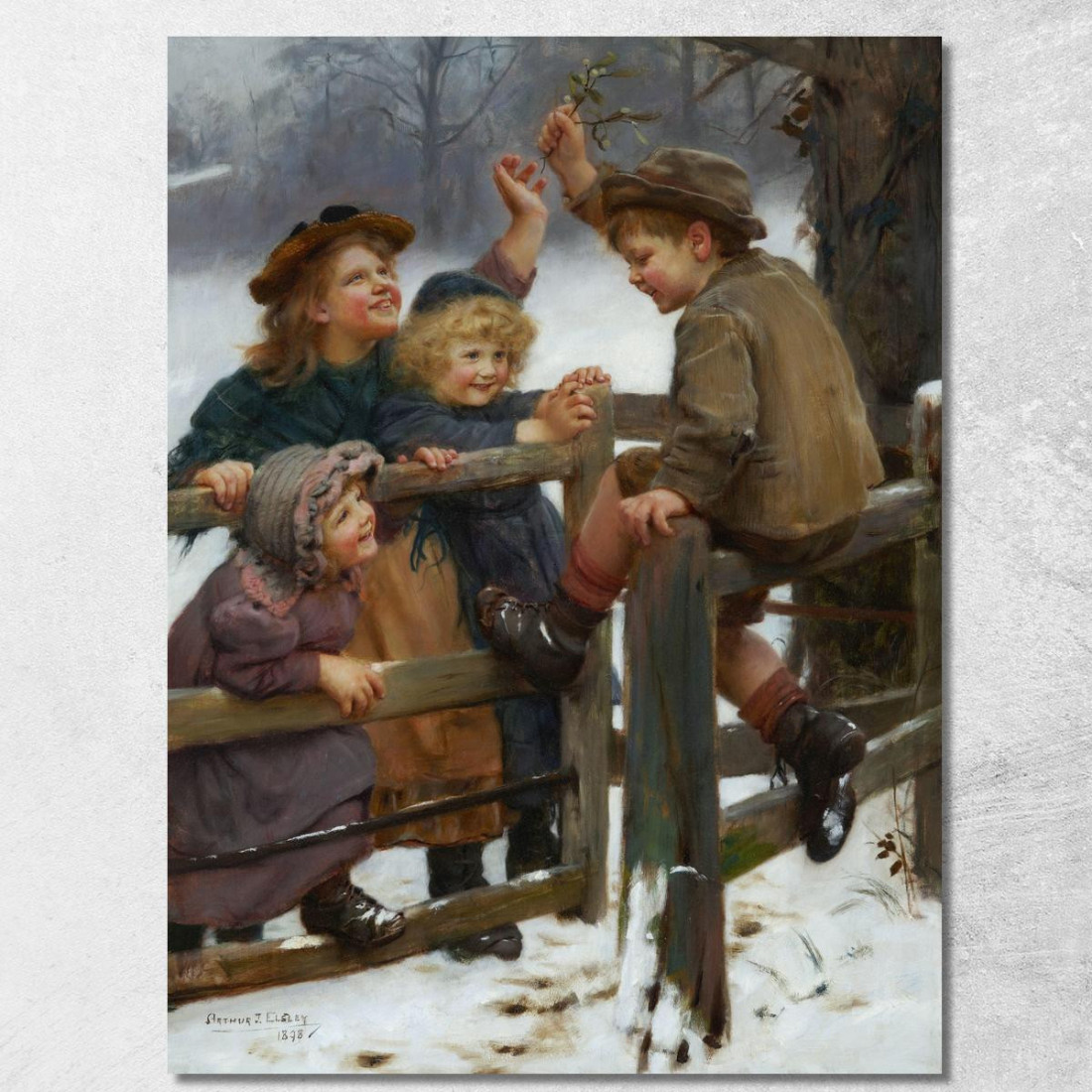 Alle Corde Arthur John Elsley aje4 quadro stampato su tela