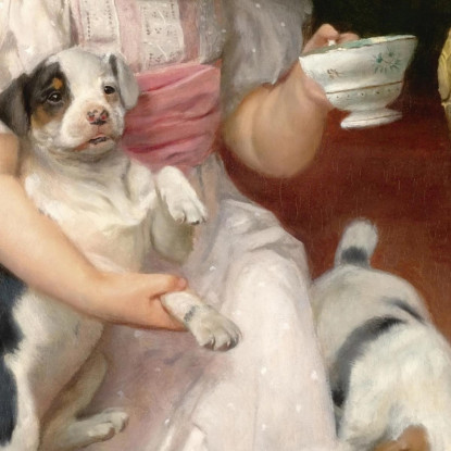 Troppo Caldo Arthur John Elsley aje16 quadro stampato su tela