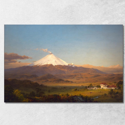 Cotopaxi 3 Frederic Edwin Church fec8 quadro stampato su tela