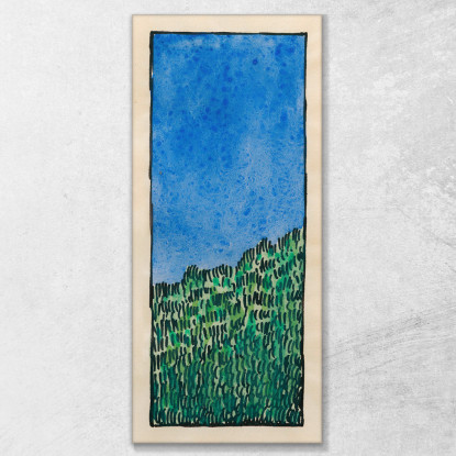 Composizione Del Marciapiede E Del Prato Ii Karl Wiener kwn253 quadro stampato su tela