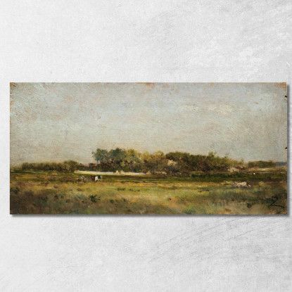 Saint-Ouen Félix Ziem fzm114 quadro stampato su tela