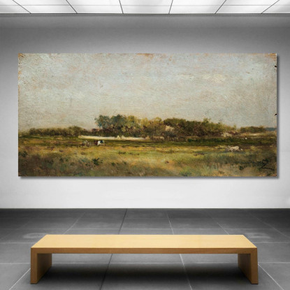 Saint-Ouen Félix Ziem fzm114 quadro stampato su tela