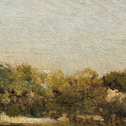 Saint-Ouen Félix Ziem fzm114 quadro stampato su tela